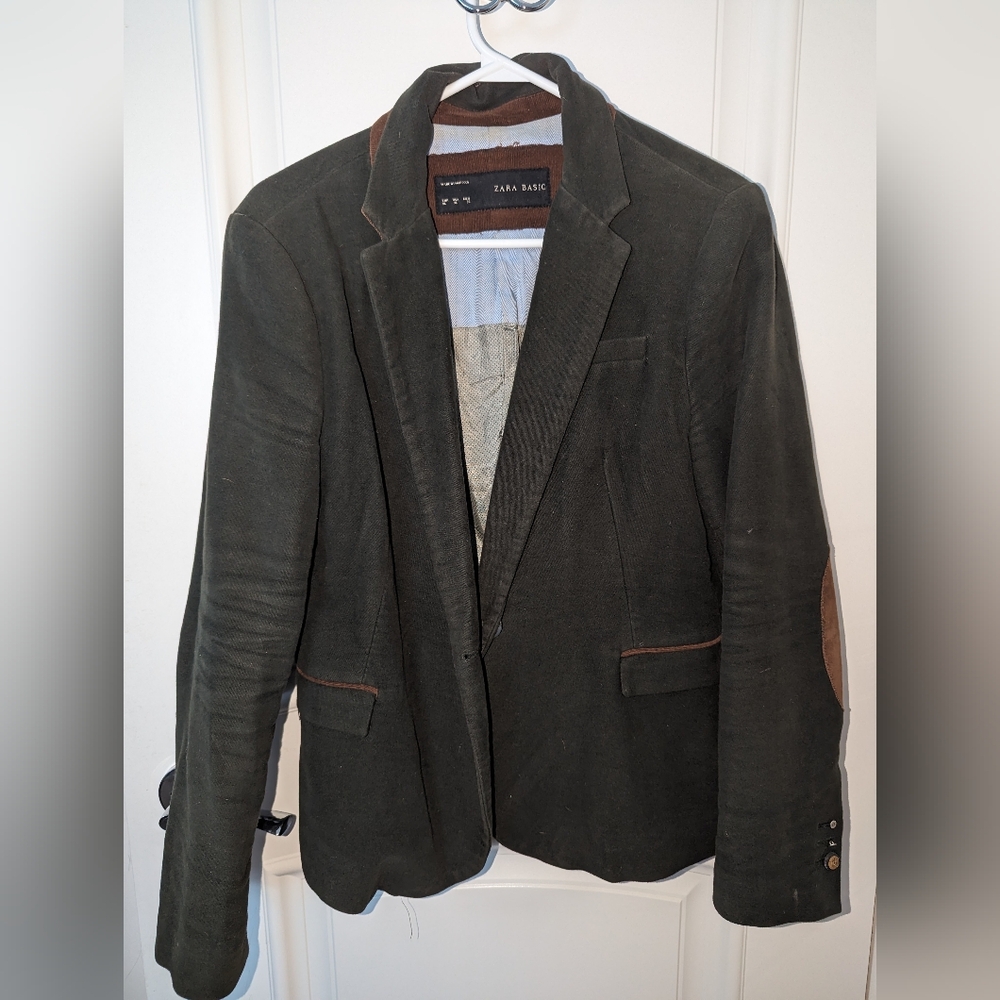 Dark Green Corduroy Jacket